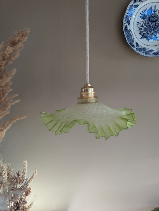 Prachtige bijzondere vintage hanglamp