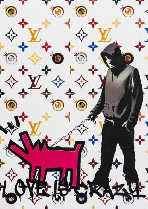 DEATH NYC Estampe d'art signée avec certificat d'authenticité