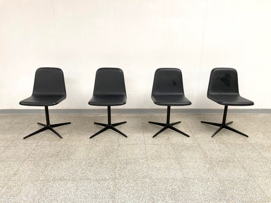 Image 1 of 4 sedie girevoli/sedie da pranzo di design in MDF, Italia