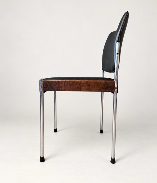Thereca — 8 sedie da pranzo vintage, Paesi Bassi, ca. 1960–70