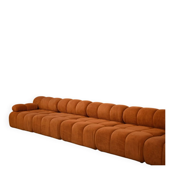 Grand canapé modulable pour 10 personnes – Canapés 3 places, Velours, Vintage (photo 2 of 17)