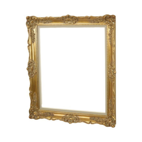 Image 1 of Classic Baroque Style Wooden Frame 76x66cm