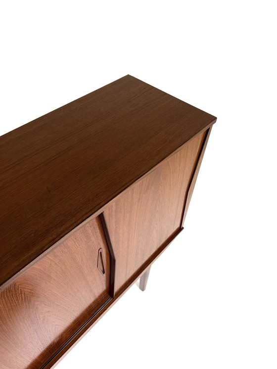 Image 1 of Credenza alta vintage in teak, Danimarca anni '60