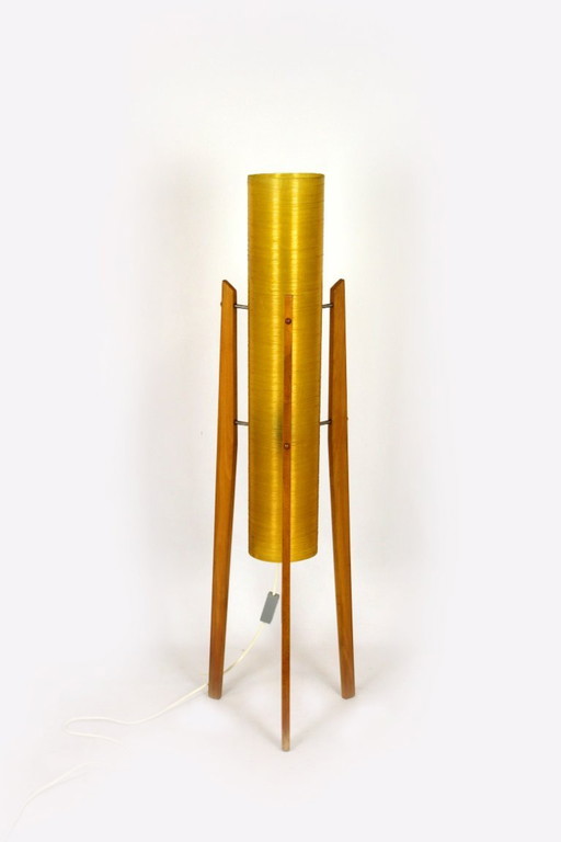 Lámpara de pie Space Age Rocket de Novoplast Sered, década de 1960