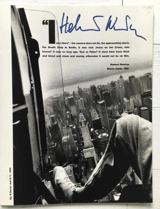 Image 1 of Helmut Newton's Illustrated No. 3, Autographed