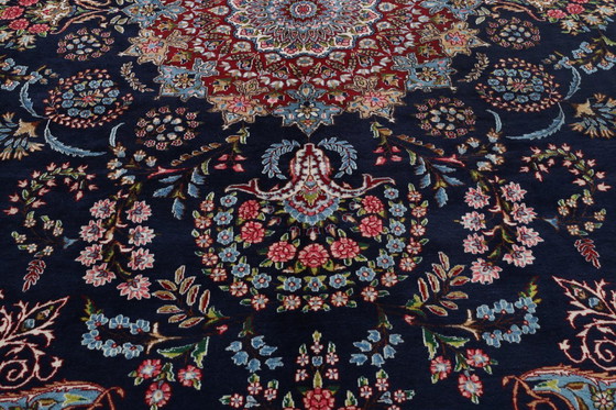 Image 1 of Alfombra persa Kirman 4,18 x 3,05 Alfombra oriental fina n.º 1076