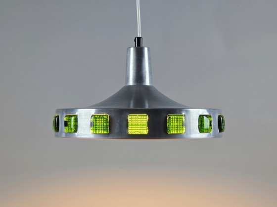 Image 1 of 1960s Vintage Swedish Pendant Lamp By Einar Bäckström & Erik Höglund For EWÅ, Erik Wärnå.