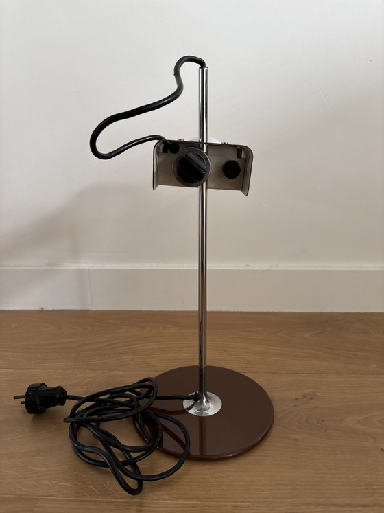 Original Vintage Oluce 'Spider' Table Lamp (Model 291) – Joe Colombo, 1960s – Metal (photo 3 of 12)