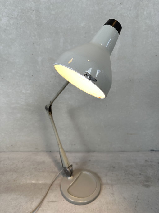 Vintage Schreibtischlampe Emaille - Rademacher