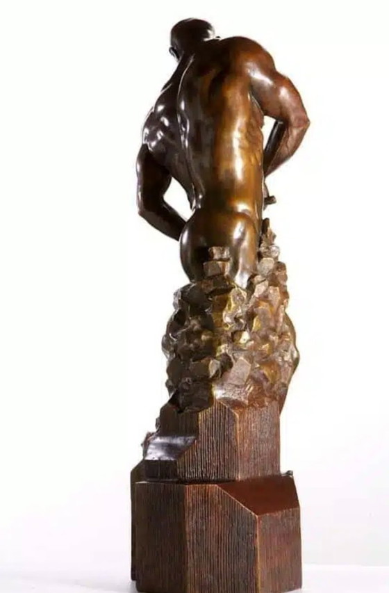 Image 1 of Escultura de bronce (35 kg) W.P. Brenner - Dueño de tu propio destino