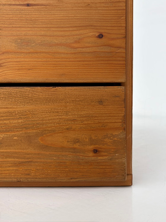 Vintage grenen ladekast van Ate van Apeldoorn – Woodwork Hattem – Ladekasten, Dutch Design Style (photo 7 of 9)
