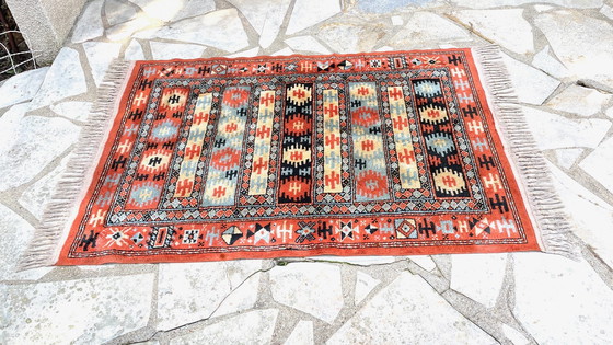 Image 1 of Vintage silk and cotton rugs