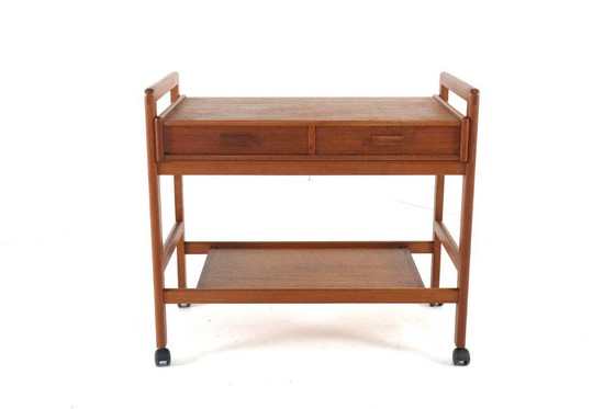 Image 1 of Danish trolley with two drawers 'Favrholt' vintage