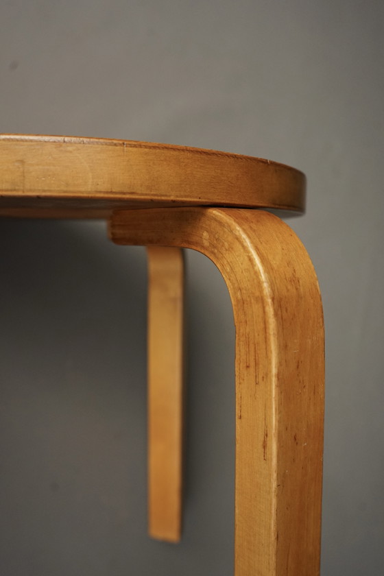 Image 1 of Alvar Aalto model 60 stool for Artek, 1960s 