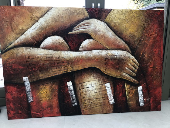 Image 1 of Expressionistische Darstellung einer Person