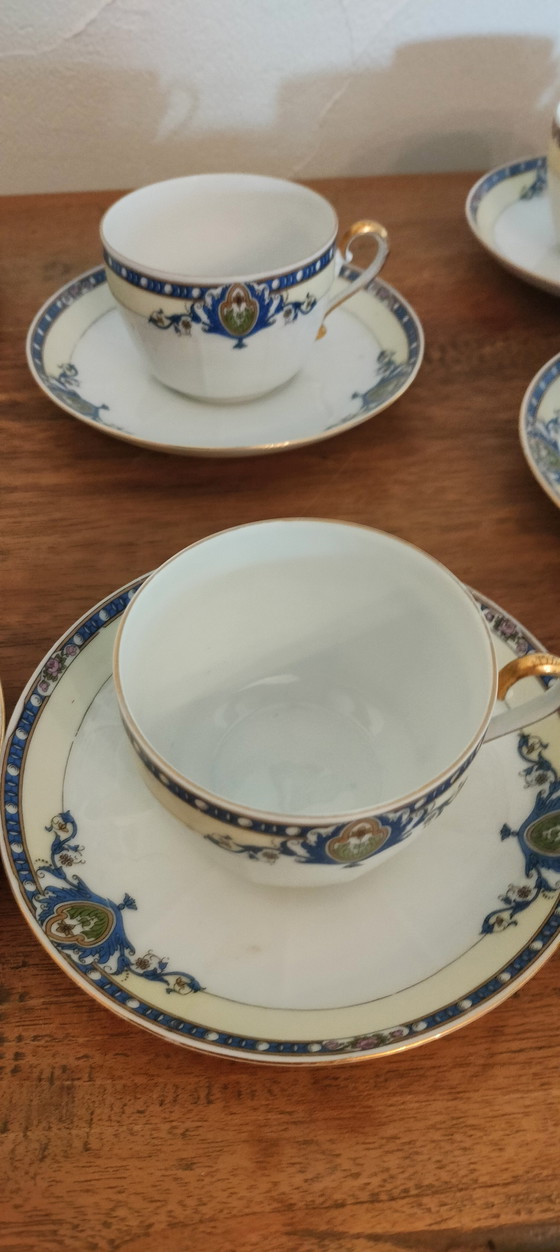 Image 1 of Servizio da caffè Victoria Schmidt M94-1213 Cecoslovacchia 1930-1945