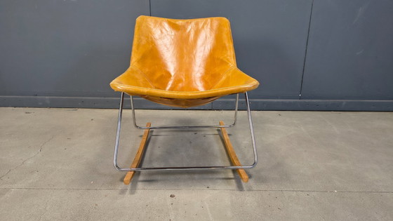 Image 1 of Vintage G1 rocking chair by Pierre Guariche, 1950s