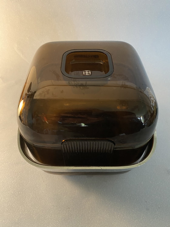 Image 1 of Vintage Guzzini Italian Ice Bucket 1970s designed by Ambrogio Pozzi.