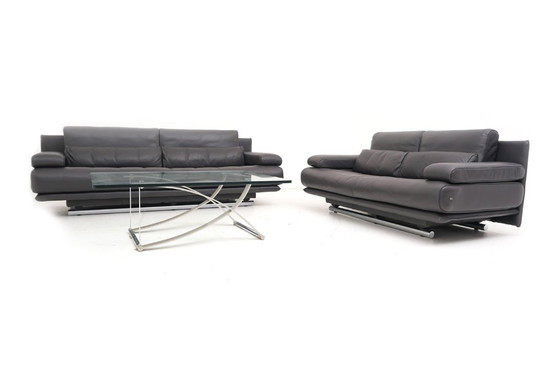 Image 1 of Rolf Benz 6500 Couch Sofa Rolf Benz Couchtisch 1150 Dreisitzer Zweisitzer