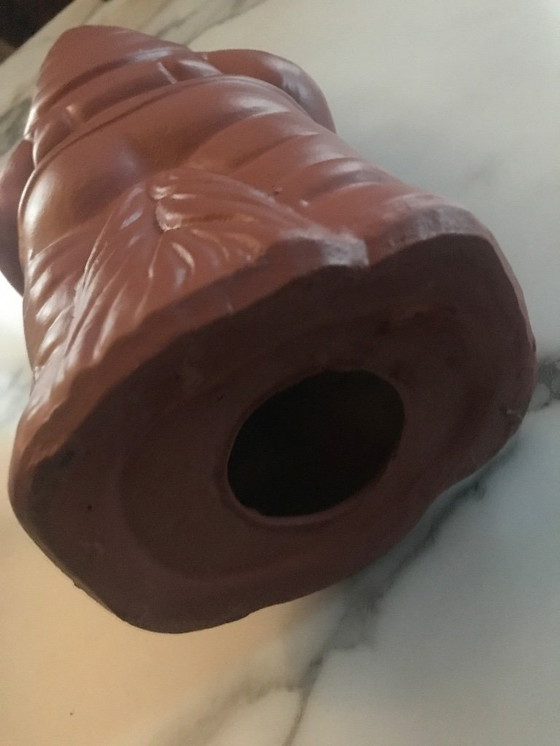 Image 1 of Gnomo de jardín de terracota, 38 cm