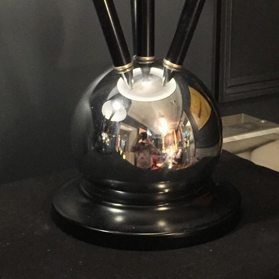Lámparas de mesa Art Déco Sputnik Ball, años 30, juego de 2 – Art Deco (photo 7 of 14)