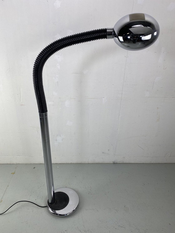 Image 1 of Herda 'Gooseneck' Vloerlamp Vintage