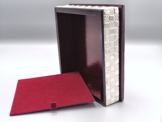 Image 1 of 925 zilveren etui 15x15