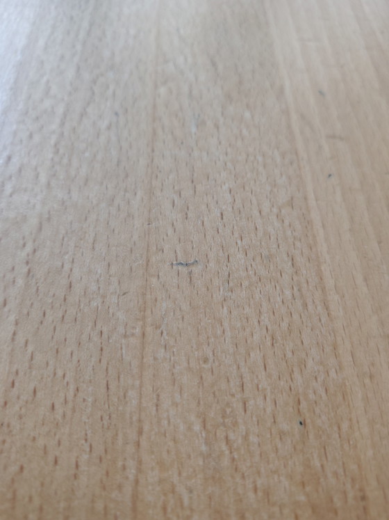 Vintage Pendulum Dining Table – Stokke, Wood (photo 15 of 15)