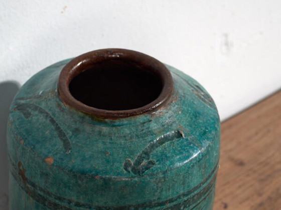 Smaragdgroene antieke vaas (ca. 1820) #40 – Vazen, Ceramic (photo 12 of 40)