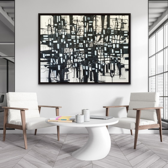 Image 1 of Antadze Abstract Composition XXL