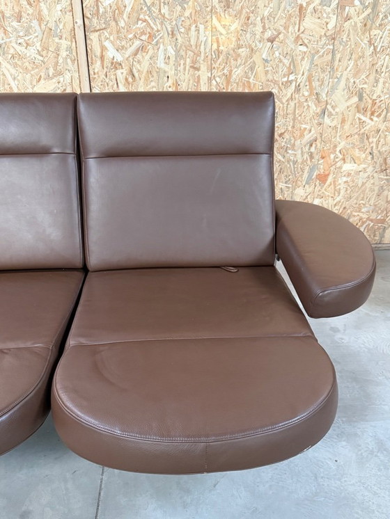 Image 1 of Sitting Vision canapé en cuir marron