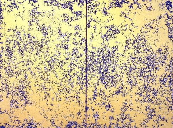 Image 1 of Jürgen Angeler - Golden Violet Crystals - XXL