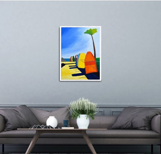 Image 1 of Huile sur châssis entoilé Format 81x60cm