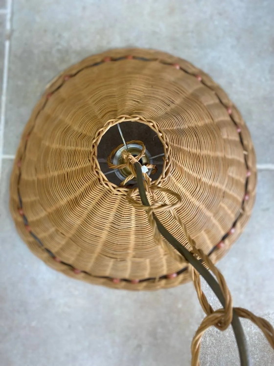 Vintage wicker pendant light – Pendant lamps, Rattan (photo 6 of 18)