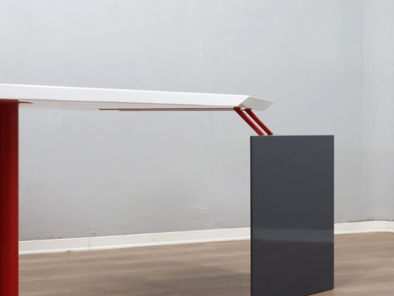 Image 1 of Bureau post-moderne de Saporiti design Franco Corradini années 1980