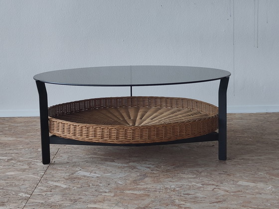 Image 1 of Glazen Salontafel Rudolf Wolf Rohé Noordwolde