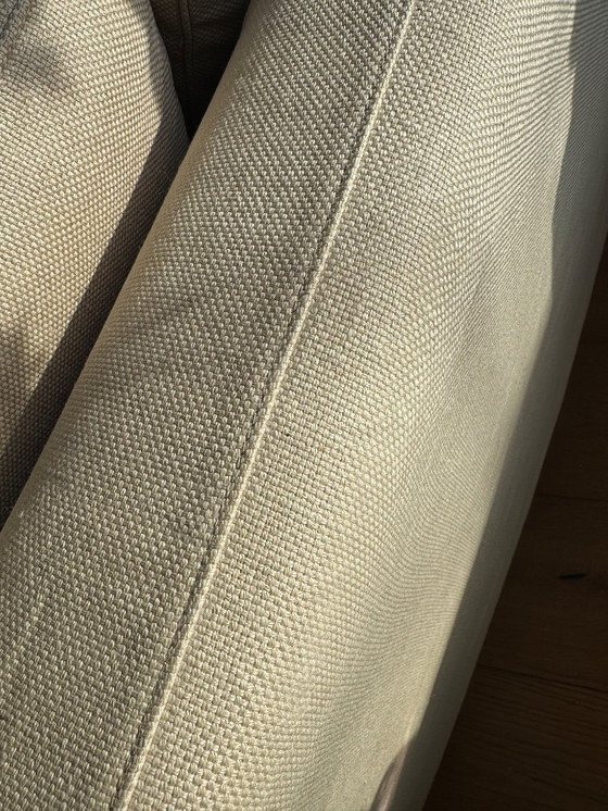 Image 1 of Linteloo; 4 persoons bank, love seat & hocker