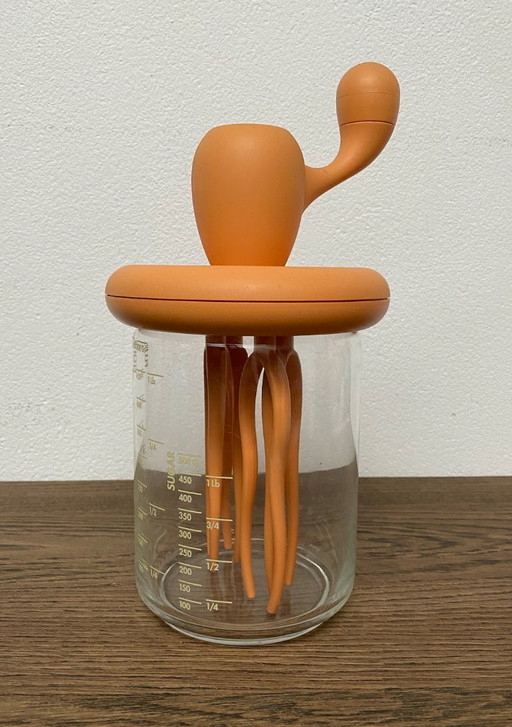 Frullatore a immersione Alessi Folpo arancione - Vintage - 1998 - Ottime condizioni