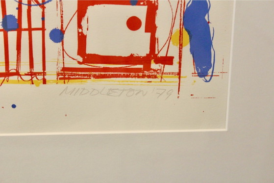 Sam Middleton, Sérigraphie Jazz “Tickle Toe” Lester Young (1979), Signée, Lithographies et sérigraphies (photo 9 sur 12)