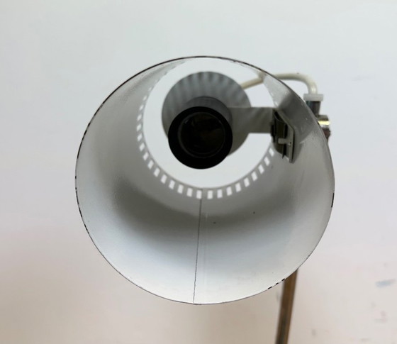 Image 1 of Vintage blauwe tafellamp, jaren 60