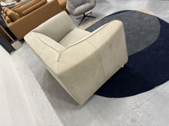 Image 1 of Canapé deux places Pode Marv en cuir Danza couleur ardoise