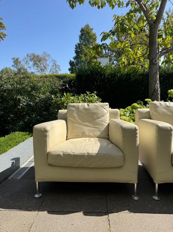 B&B Italia Fauteuil Harry (los of als set) – Leather, Metal (photo 6 of 16)