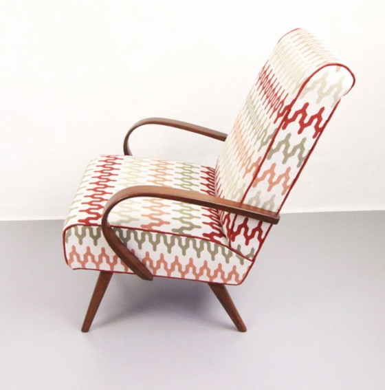 Image 1 of 2xFauteuils, 1960 "Wildlife" (faune et flore)