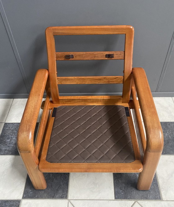 Image 1 of Fauteuil des années 1970 de la marque Dyrlund Denmark, avec un bon revêtement d'origine.