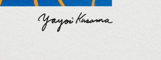 Image 1 of Después de Yayoi Kusama, Caballitos de mar, Litografía, década de 1990
