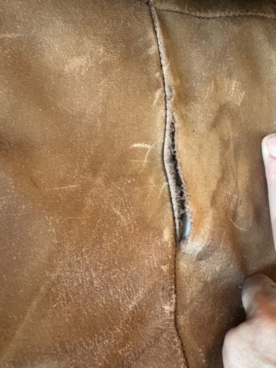 Divano modulare De Sede DS88 – Anni '70 – Pelle patchwork color cognac – Divani modulari, Leather (photo 9 of 12)