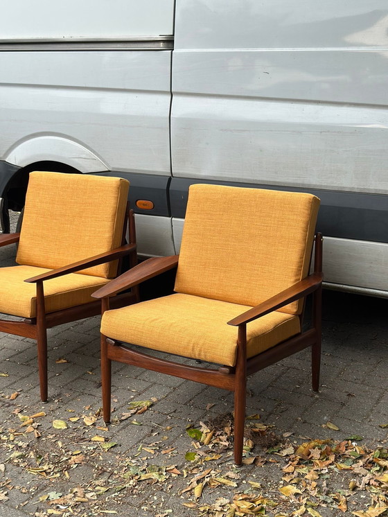 Image 1 of Satz von 2 Sesseln, Arne Vodder, Dänemark 1960