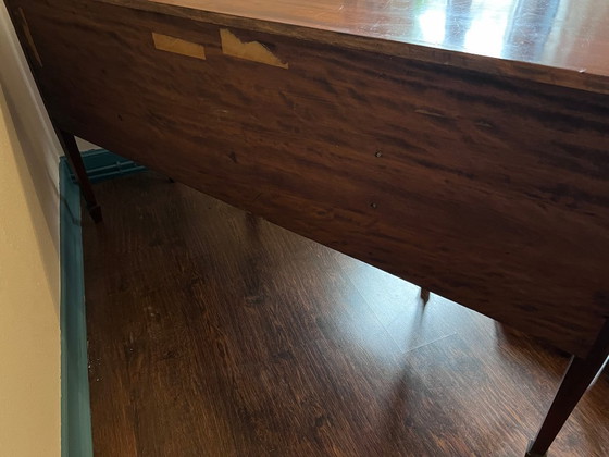 Image 1 of Maple & Co. Sideboard (183 cm) – Mahogany & Tambour Doors – Honest original condition circa 1900