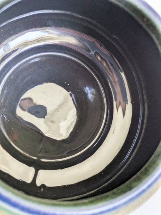 KMK Mora Ceramic Vase, Midcentury West Germany Pottery (photo 5 of 12)