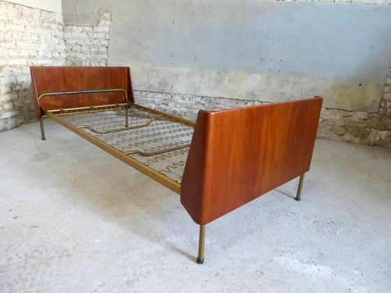 Daybed en teck, Danemark, 1960 – Matelas et sommiers, Scandinavian (photo 8 of 11)